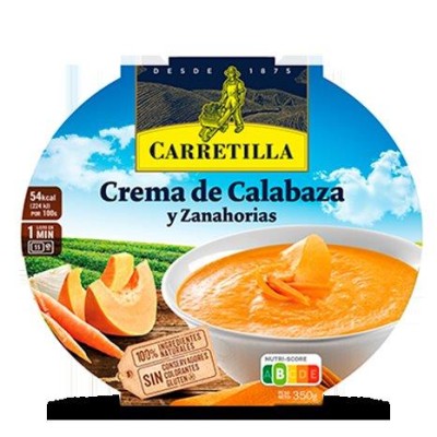 CARR CREMA DE CALABAZA/zanahoria 300g