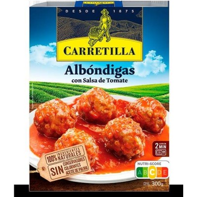 CARR ALBONDIGAS CON TOMATE 300g