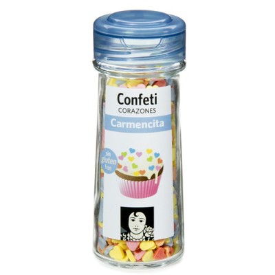 CAR CONFETI CORAZONES 57g bote