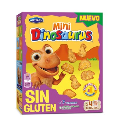 SIN GLUTEN ART MINI DINOSAURUS 160g