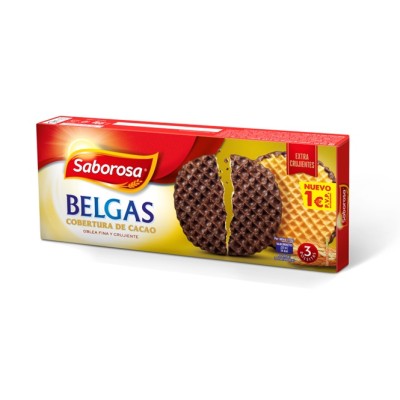 EURO SAB OBLEA BELGA CHOCOLATE 99g