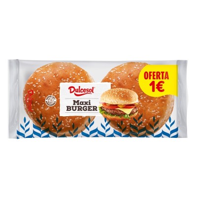 EURO DUL MAXI BURGUER 4u 300g