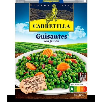 CARR GUISANTES CON JAMON 240G