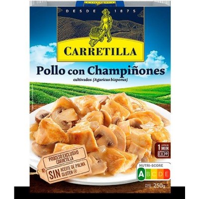 CARR POLLO CON CHAMPIÑONES 250 G