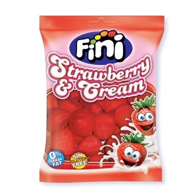 FINI STRAWBERRY&CREAM 75g(fresas con nata)