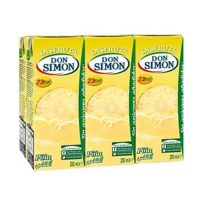 SIMON DISFRUTA PIÑA 6x200ml