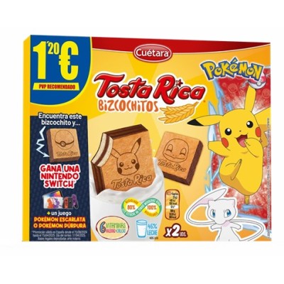 TOSTA RICA BIZCOCHITOS 2u 100g 1,20_