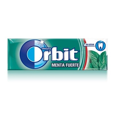 MARS ORBIT GRAGEA MENTA FUERTE 10u