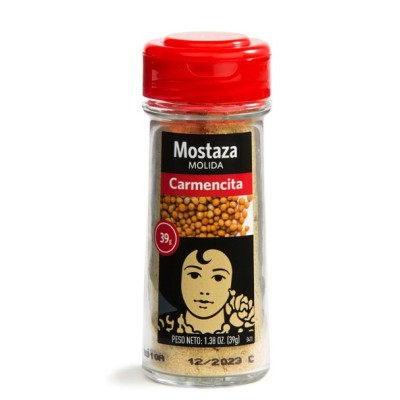 CAR MOSTAZA MOLIDA cristal 39g