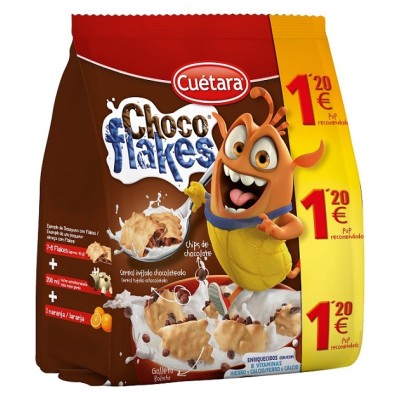 CUE FLAKES CHOCO 120g 1.2_