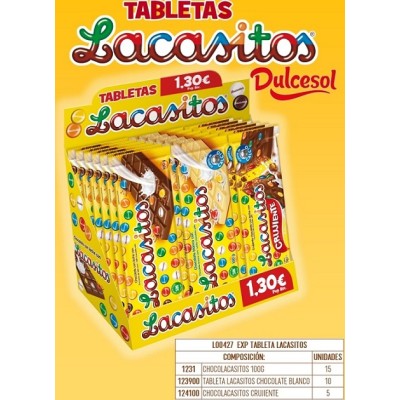 LAC EXP TABLETAS CHOCOLACASITOS 30u 1.30_