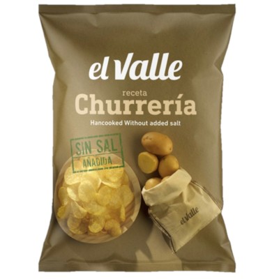 VALLE PATATAS SIN SAL churreria 150g