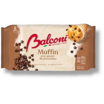 BAL MUFFIN CIOCCOLATO 240gr 12p