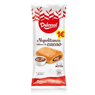 EURO DUL NAPOLITANAS CHOCO 4u 160g