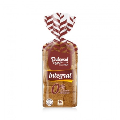 DUL PAN DE MOLDE INTEGRAL 0% 460g