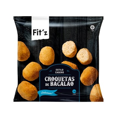 H PR FIT`Z CROQUETAS BACALAO base patata 300g