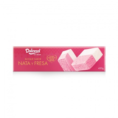 H DUL BLOQUE NATA FRESA 450g