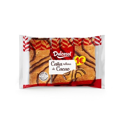 EURO DUL CAÑAS CACAO 3u 141g