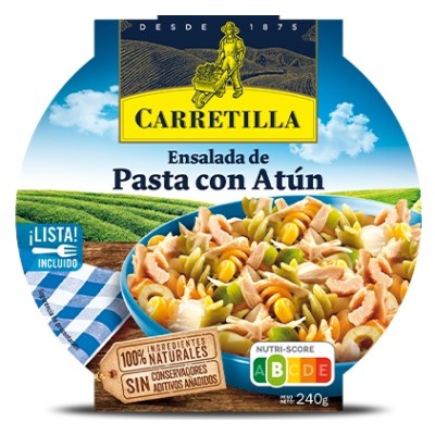 CARR ENSALADA DE PASTA CON ATUN 240g