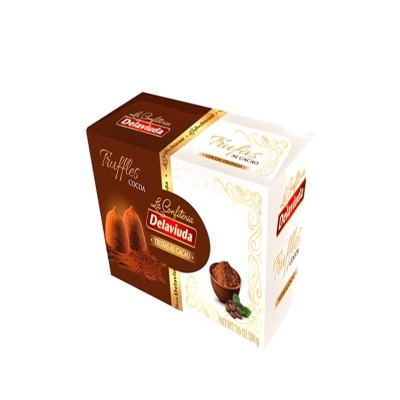 EURO DELAVIUDA TRUFAS AL CACAO 80g