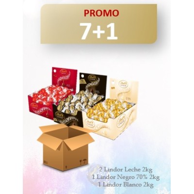 LINDT LOTE PICK&MIX 2Kg (7+1kg gratis)