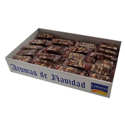 GR 1X1 TURRON CHOCOALMENDRA sup 80pie 2kg