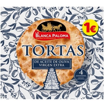 EURO BLANCA TORTA ACEITE 4u 120g