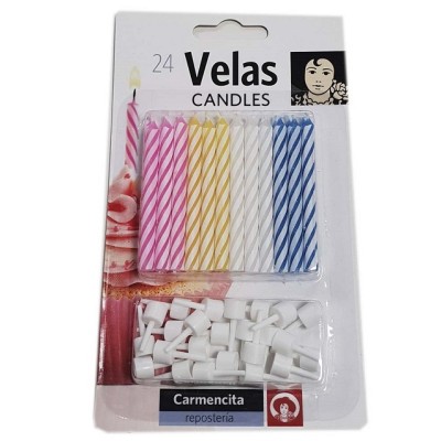 CAR VELAS 24 estuche