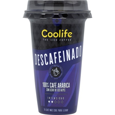 COOLIFE CAFE DESCAFEINADO 230ml