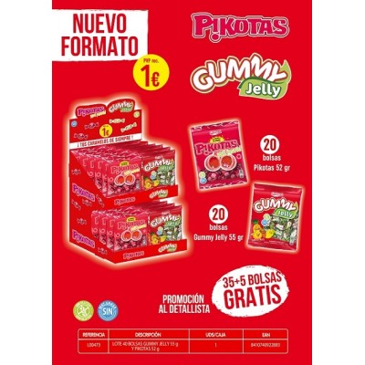 EURO LOTE PIKOTAS+GUMMY 40u