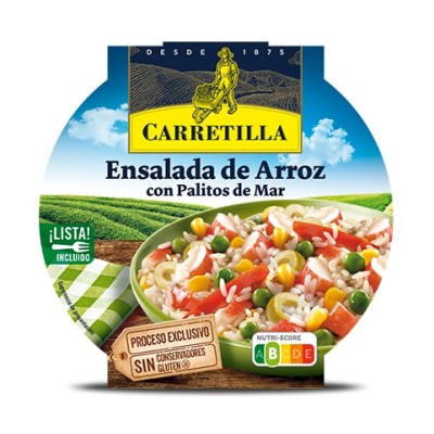 CARR ENSALADA de ARROZ con PALITOS DE MAR 240g