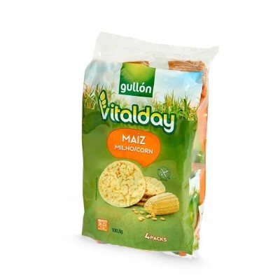 GUL TORTITAS MAIZ VITALDAY 108g 4 uni