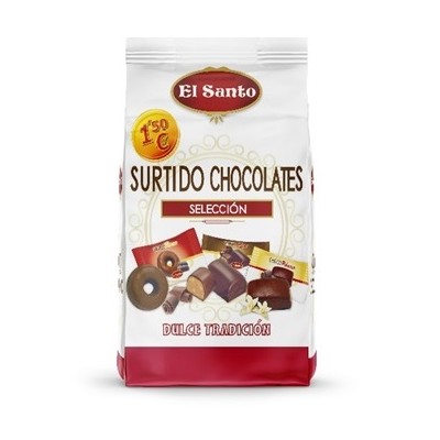 SANTO SURTIDO CHOCOLATES 180g sticker 1.5_