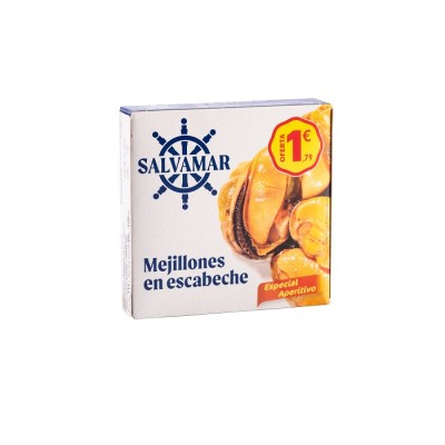 SALV MEJILLONES ESCABECHE RO120 1,79