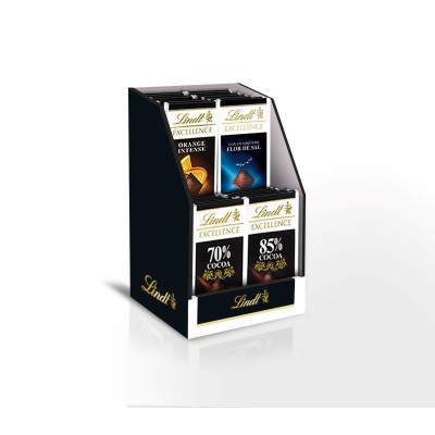 LINDT EXCELLENCE EXPO 20uds (70,85,sal,naran)