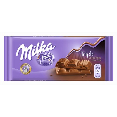 MILKA TRIPLE CHOCO 90g