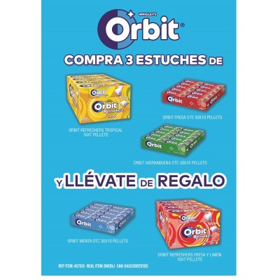 MARS LOTE ORBIT 3+2 gratis 122u