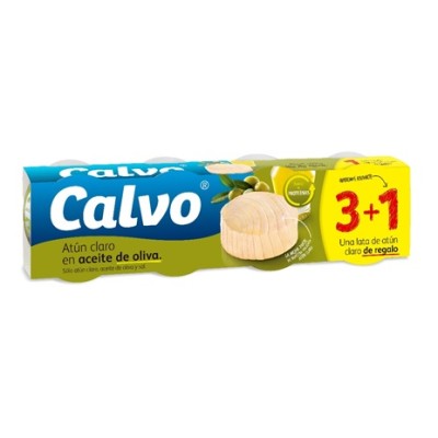 CALVO ATUN CL AC.OLIVA Pack 3+1