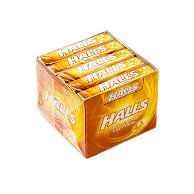 HALLS MIEL LIMON S/AZ 20u