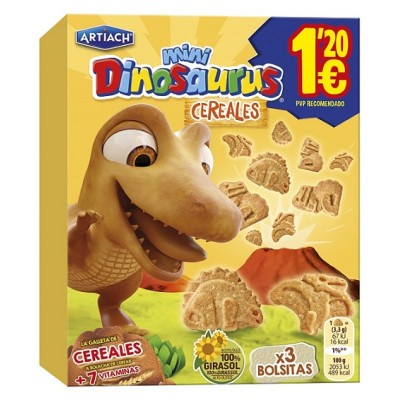 ART DINOSAURUS SNACKING CEREALES 120g 1.2_