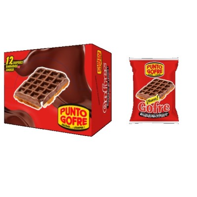 EURO GOFRES cubiertos CHOCOLATE 125g