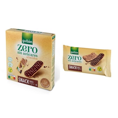 GUL S/AZ SNACK CHOCO NEGRO 150G(6X25g)