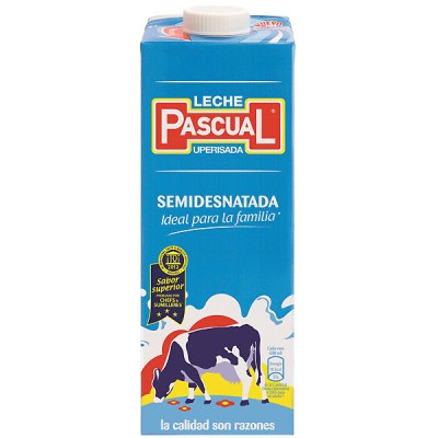 PASCUAL LECHE SEMI.BRICK 1L 1'55 MG