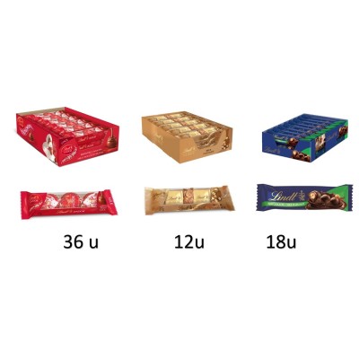 LINDT LOTE EURO 66 uds