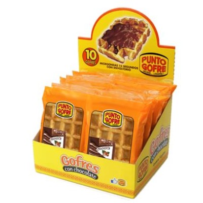 EURO GOFRES chocolate 110g Punto gofre