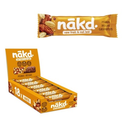 NAKD BARRITAS PEANUT 35g