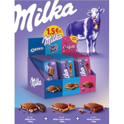 MILKA LOTE CHOCOLATES 40u