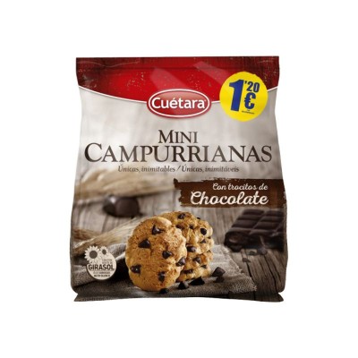 CUE CAMPURRIANAS PEPITAS CHOCO 122g sticker 1.20_